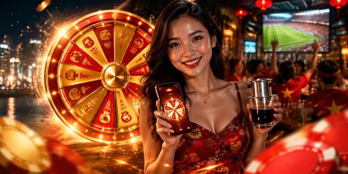Người chơi tại Phú Quốc thưởng thức roulette và cà phê buổi tối ven biển